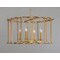 Maxim Helix 4-Light 24" Wide Bronze Fusion Chandelier 24736BZF - alternate 3